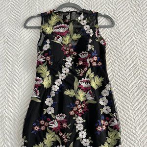 Bardot Embroidered Dress